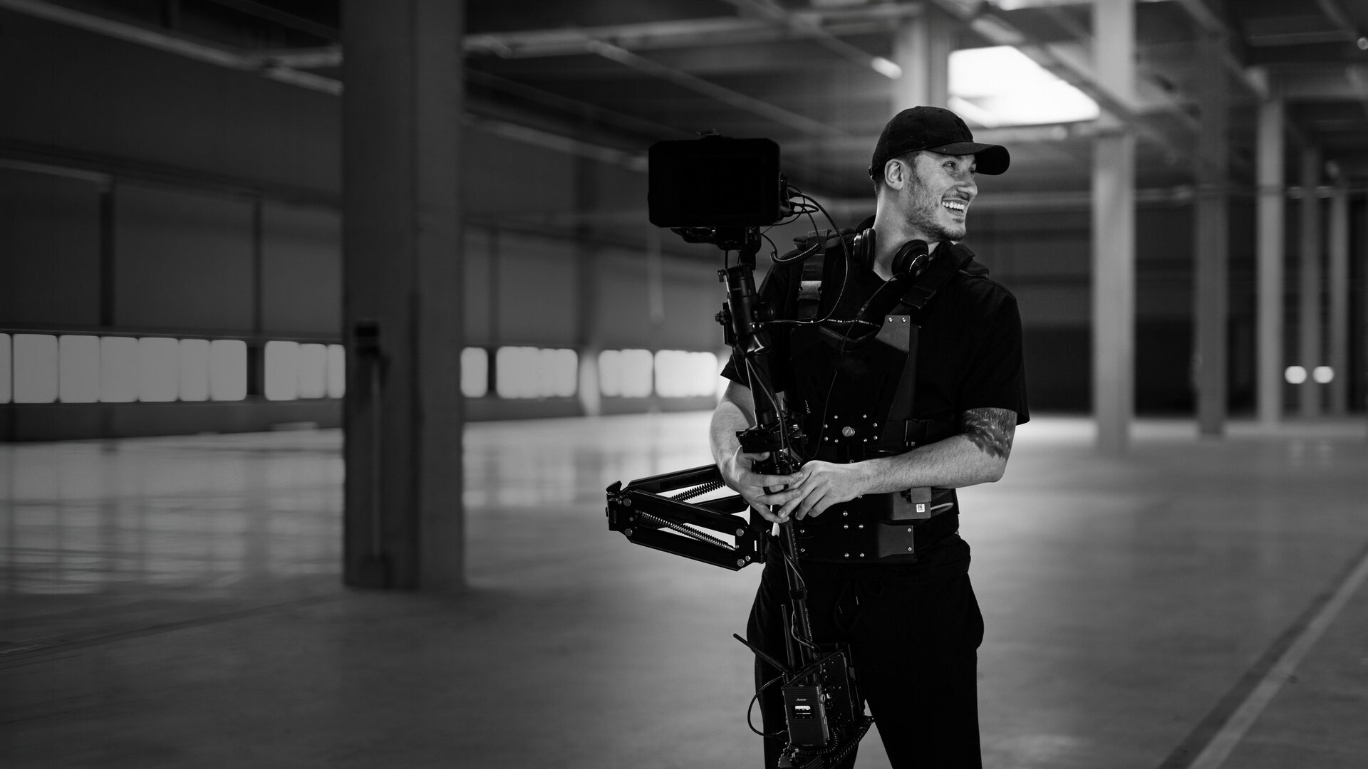 Imagefilm Hamburg - Leon Farrenkopf am Set