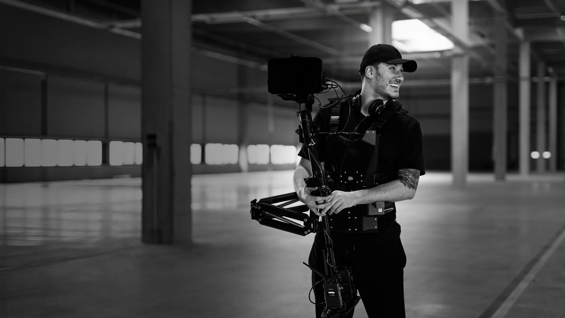 Imagefilm Hamburg - Leon Farrenkopf am Set